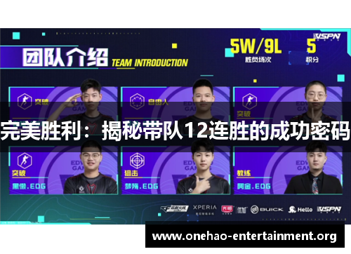 完美胜利：揭秘带队12连胜的成功密码